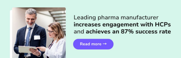giosg Customer Success Stories about Multinational Pharma Company