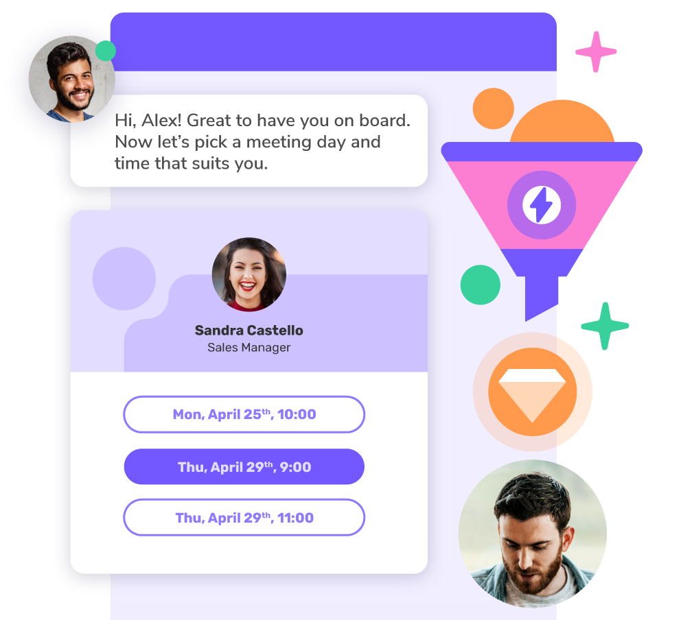A chat conversation that converts into sales  with giosg solutions 