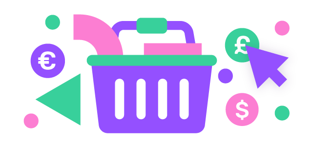 Tack your website visitor shopping basket with giosg
